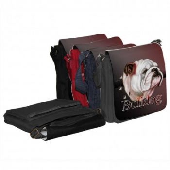 Schultertasche Tasche Englische Bulldogge 3 Umhängetasche