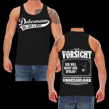 T-Shirt Dobermann VORSICHT