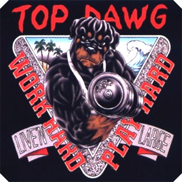 Rottweiler Motiv TOP DAWG