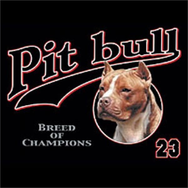 Pit Bull Motiv Breed of Champions