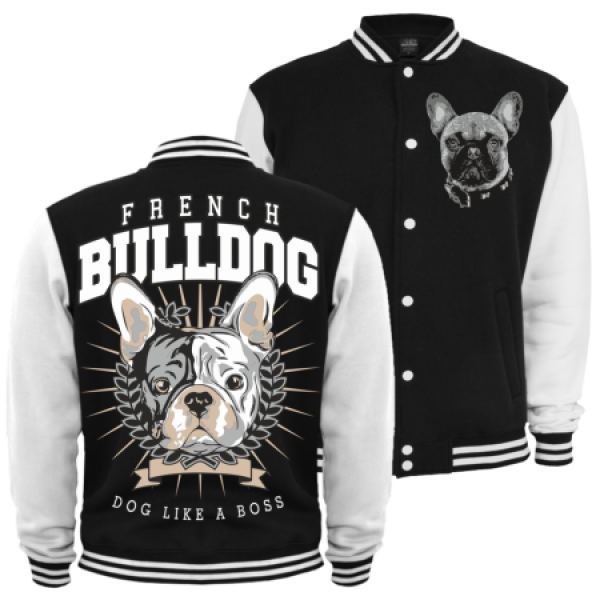 Kinder Baseballjacke French Bulldog BOSS