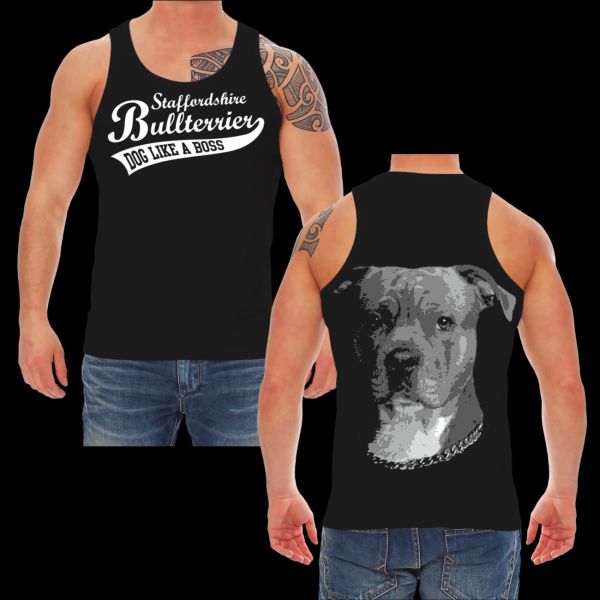 T-shirt Staffordshire Bullterrier BOSS