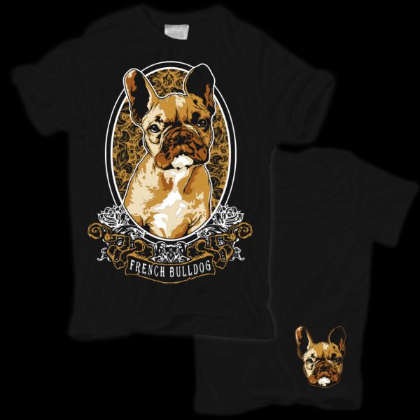 T-shirt French Bulldog ART
