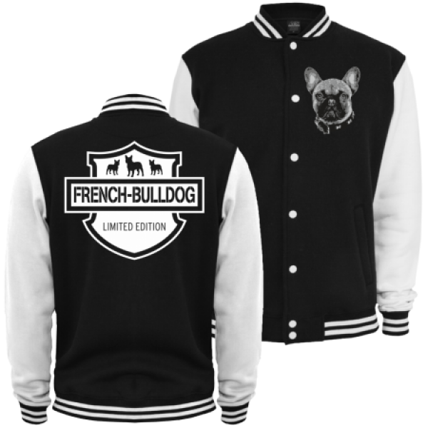 Baseballjacke French Bulldog Limited Edition