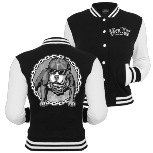 Mädels Baseball Jacke American Bully COOL SUMMER Kapuzenjacke