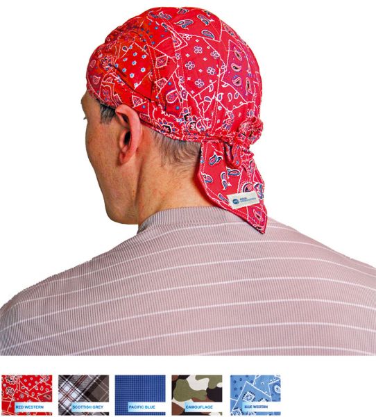 Aqua Kühlendes Kopftuch Bandana / Scullycap