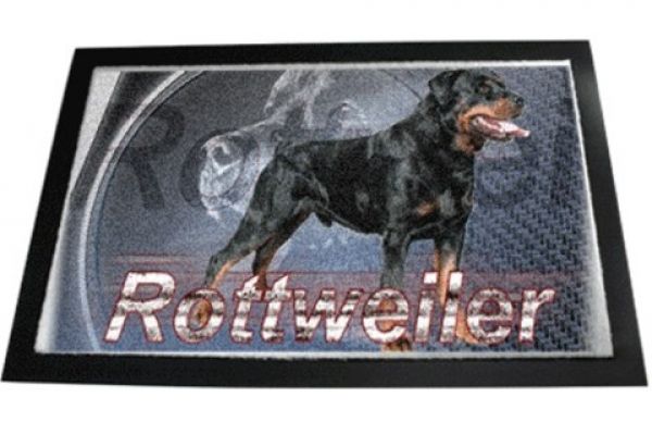 Designer Fussmatte Rottweiler 2