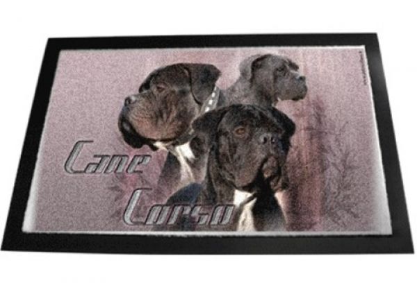 Designer Fussmatte Cane Corso 2