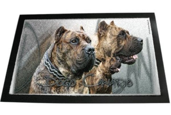 Designer Fussmatte Presa Dogo Canario / Alano 3