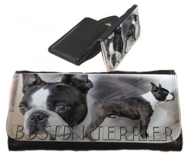 Frauen Geldbörse Brieftasche Boston Terrier