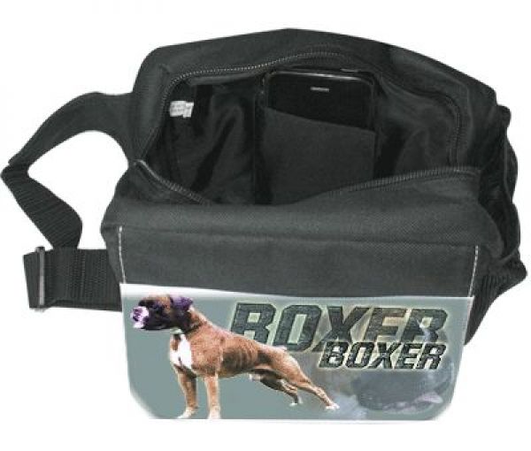 Gürteltasche / Bauchtasche Deutscher Boxer Hund 3 gelb