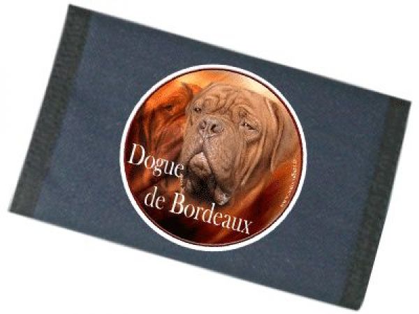 Männer Geldbörse Brieftasche Bordeaux Dogge 1