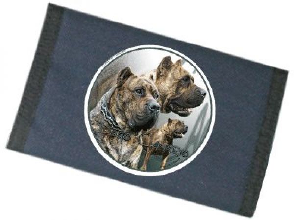 Männer Geldbörse Brieftasche Presa Dogo Canario / Alano 3