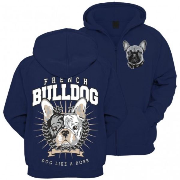 Kinder Kapuzenjacke French Bulldog BOSS