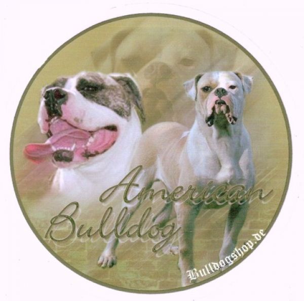 Aufkleber American Bulldog 1