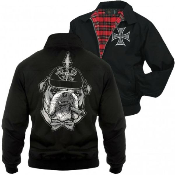 Harrington Jacke Bulldogge - MASSE BRAUCHT PLATZ