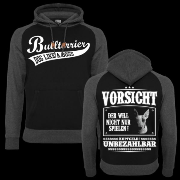 T-Shirt Bullterrier VORSICHT