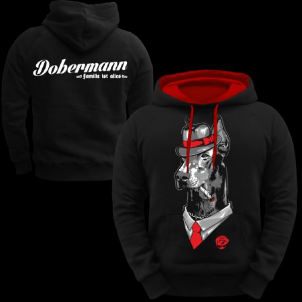 T-Shirt Dobermann - Familie ist alles