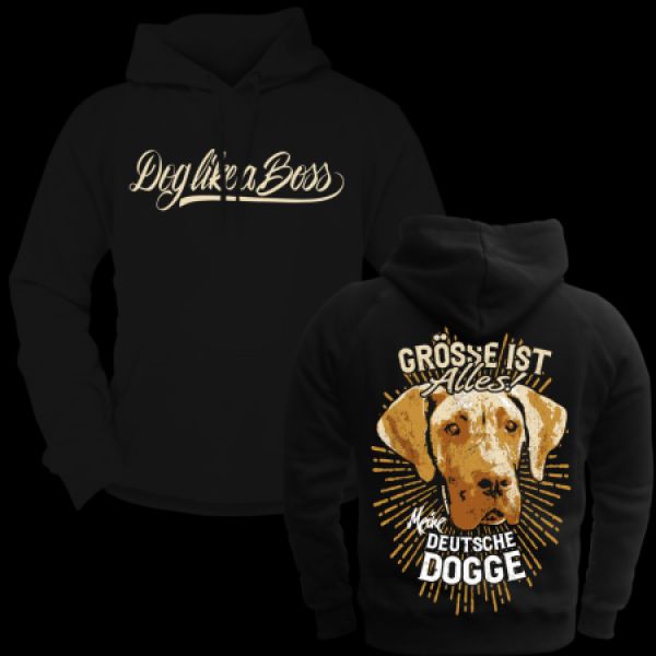 T-Shirt Deutsche Dogge - GRÖSSE IST ALLES !