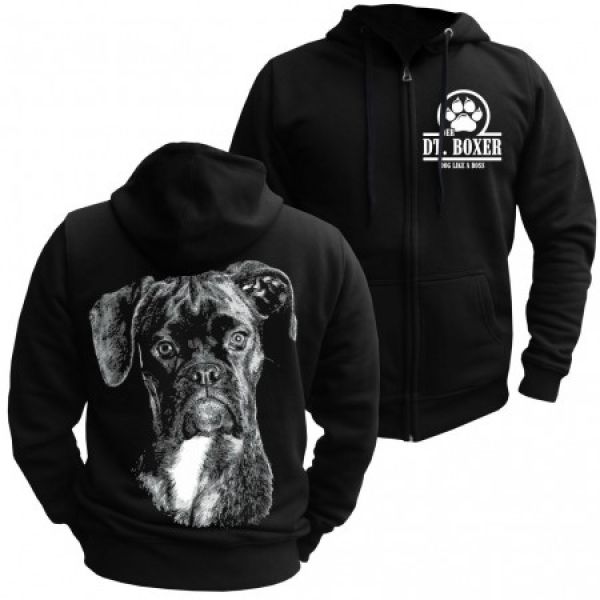 Kapuzenjacke Hoodie - Deutscher Boxer BOSS