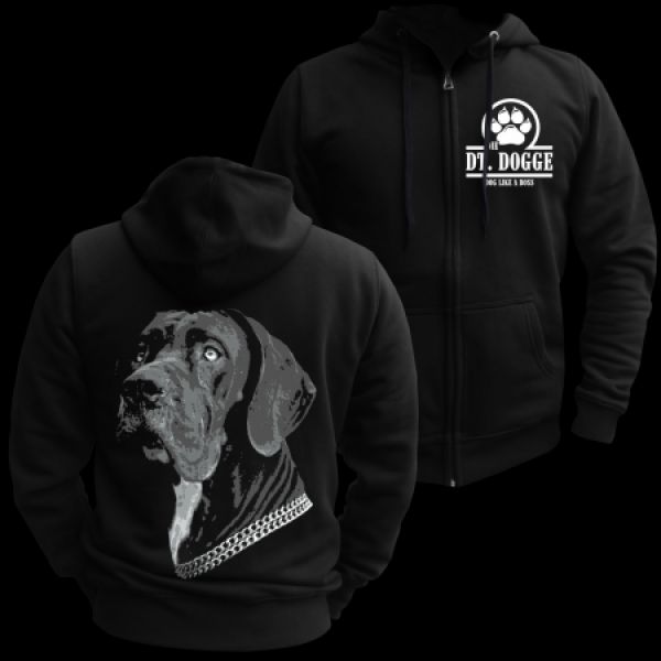 Kapuzenjacke Hoodie - Deutsche Dogge BOSS