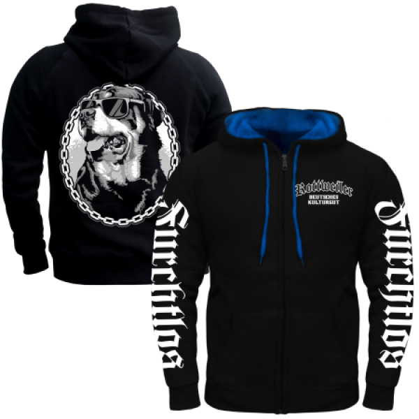 Kapuzenjacke Hoodie - ROTTWEILER deutsches Kulturgut