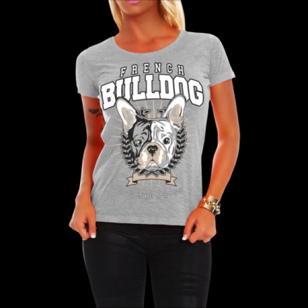 Mädels Shirt French Bulldog BOSS