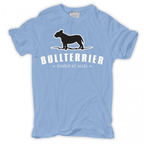 Männer T-Shirt Bullterrier - Familie ist alles