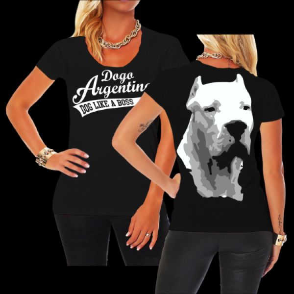 Mädels Shirt Dogo Argentino BOSS (neu)