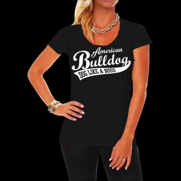 Mädels Shirt American Bulldog BOSS (neu)