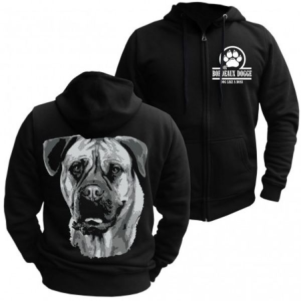 Kapuzenjacke Hoodie Bordeaux Dogge BOSS