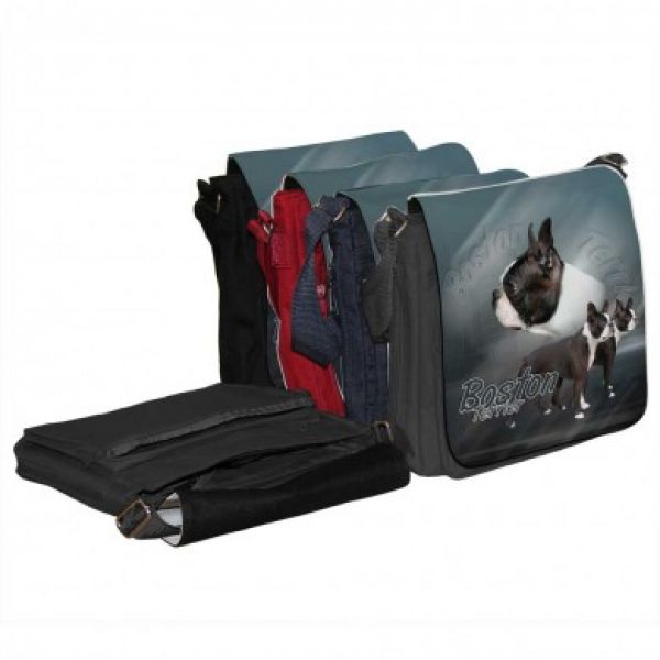 Schultertasche Tasche Boston Terrier 2 Umhängetasche