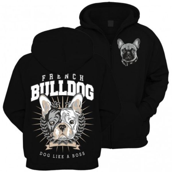 Kinder Kapuzenjacke French Bulldog BOSS