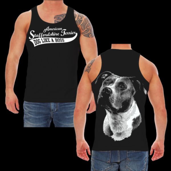 T-Shirt American Staffordshire Terrier BOSS