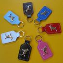 Leder Schlüsselanhänger Bullterrier Miniatur Bullterrier Schlüssel Anhänger