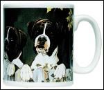 Tasse Motiv Boxer Familie