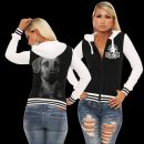 Mädels Baseballjacke Rhodesian Ridgeback BOSS Kapuzenjacke
