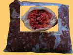 Rind Geflügel Frischfleisch (tiefgefroren) Frostfleisch Hunde Futter Barf Fleisch
